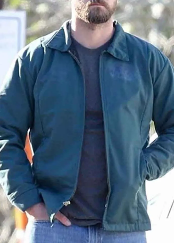 PALMER 2021 (EDDIE PALMER) JUSTIN TIMBERLAKE BLUE COTTON JACKET