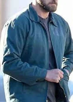 PALMER 2021 (EDDIE PALMER) JUSTIN TIMBERLAKE BLUE COTTON JACKET