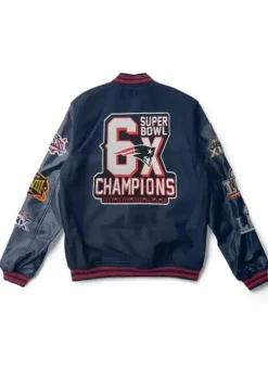 PATRIOTS SUPER BOWL 6X CHAMPIONS JACKET