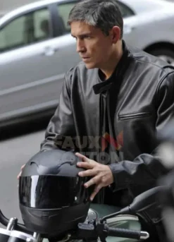 Person Of Interest Jim Caviezel Leather Jacket