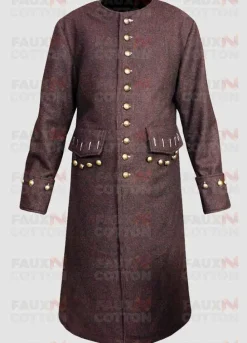 Pirates Of The Caribbean 6 Johnny Depp Wool Coat