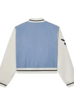 PLAYBOY LETTERMAN BLUE JACKET