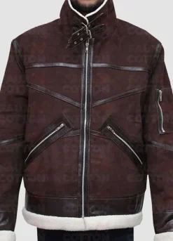Power 50 Cent Shearling Jacket