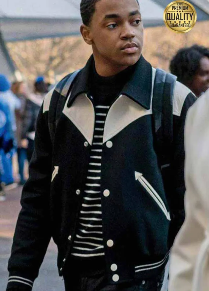 Power Book II Ghost Tariq St. Patrick Varsity Jacket
