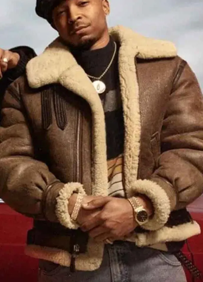 POWER BOOK III: RAISING KANAN (LOU-LOU) MALCOLM M. MAYS LEATHER JACKET