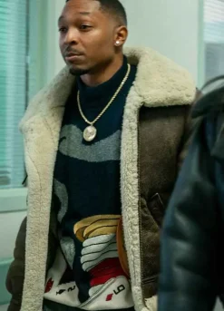 POWER BOOK III: RAISING KANAN (LOU-LOU) MALCOLM M. MAYS LEATHER JACKET
