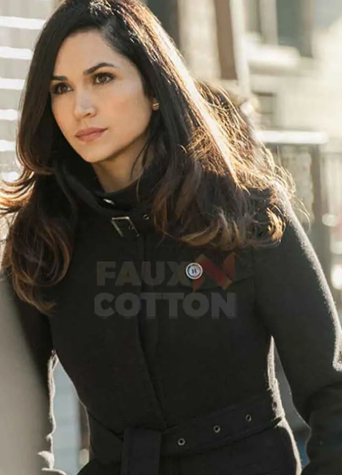 Power Lela Loren Black Coat