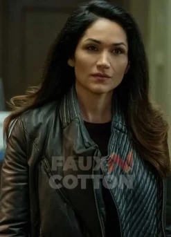 Power Lela Loren Leather Jacket