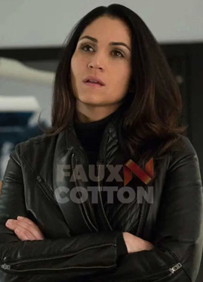 Power Lela Loren Leather Jacket