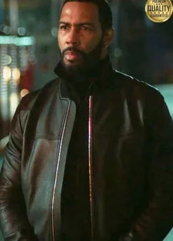 Power Omari Hardwick Leather Jacket
