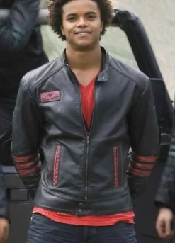 POWER RANGERS RPM SCOTT TRUMAN BLACK JACKET