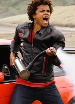 POWER RANGERS RPM SCOTT TRUMAN BLACK JACKET