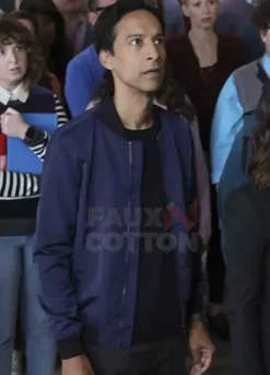 Powerless Danny Pudi Blue Jacket