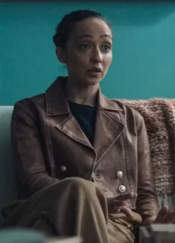 Presumed Innocent Barbara Sabich (Ruth Negga) Brown Leather Jacket