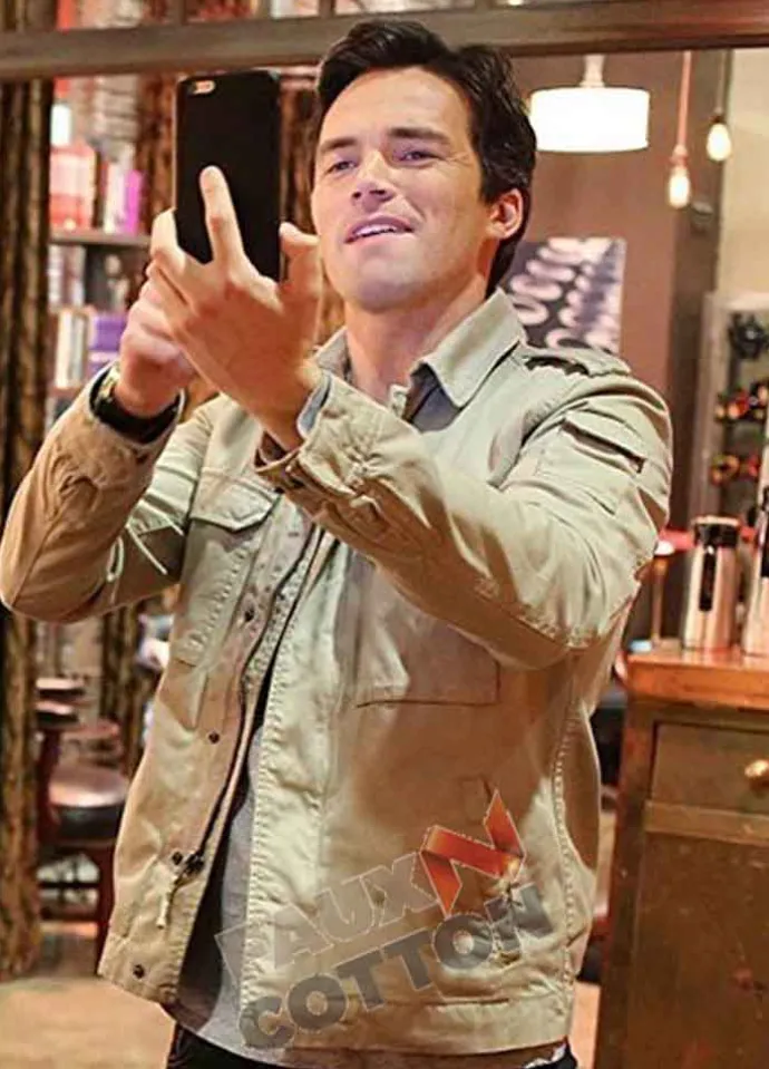 Pretty Little Liars Ian Harding (Ezra Fitz) Cotton Jacket