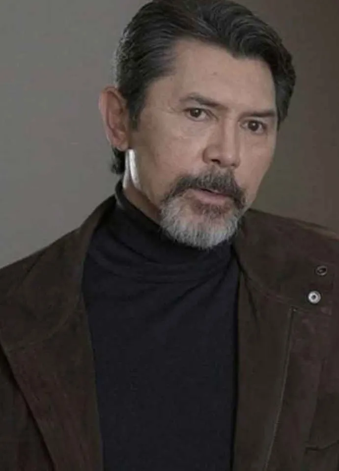 PRODIGAL SON (GIL ARROYO) LOU DIAMOND PHILLIPS BROWN SUEDE JACKET