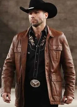 QUEEN OF THE SOUTH (AURELIO CASILLAS) RAFAEL AMAYA LEATHER JACKET