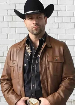 QUEEN OF THE SOUTH (AURELIO CASILLAS) RAFAEL AMAYA LEATHER JACKET