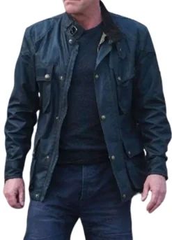 Rabbit Hole 2023 Kiefer Sutherland (John Weir) Black Jacket