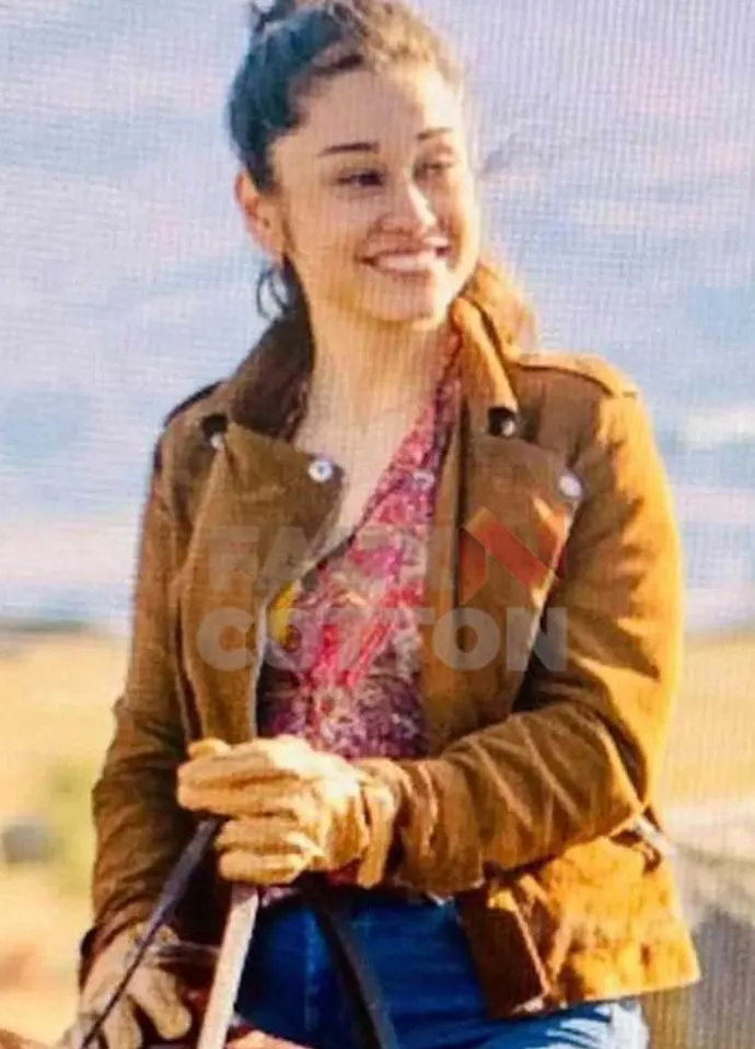 Rambo Last Blood Yvette Monreal Suede Jacket