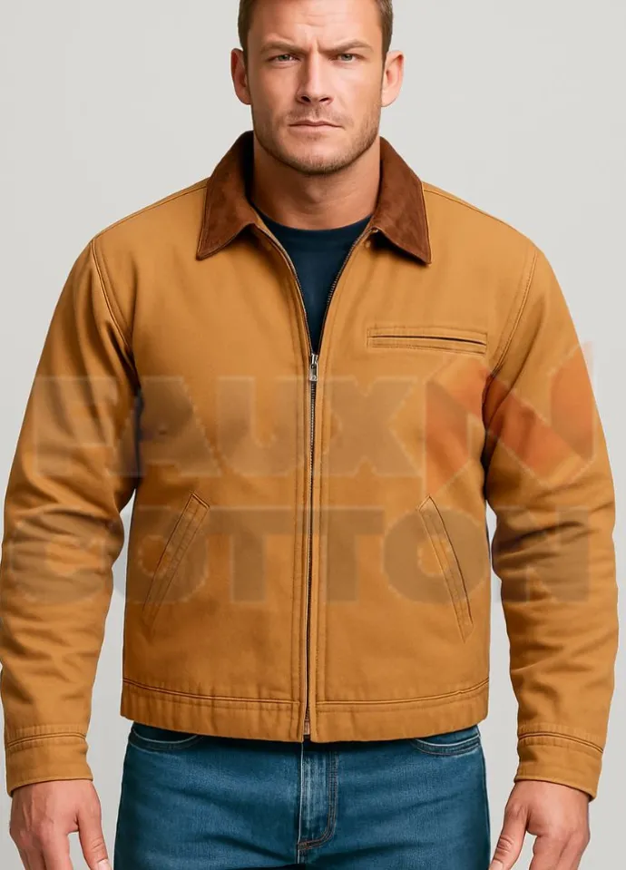 Reacher S02 Alan Ritchson Brown Jacket