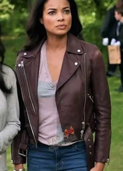 Redemption in Cherry Springs (Melanie Abrams) Rochelle Aytes Leather jacket