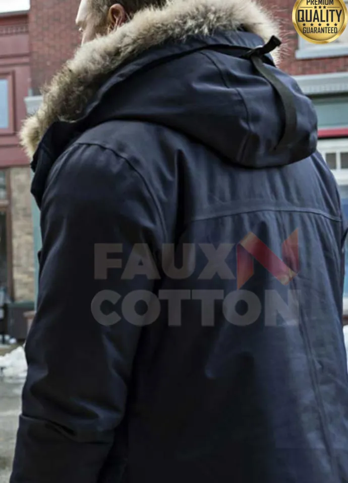 Resident Alien Alan Tudyk ( Harry Vanderspeigle ) Fur Jacket