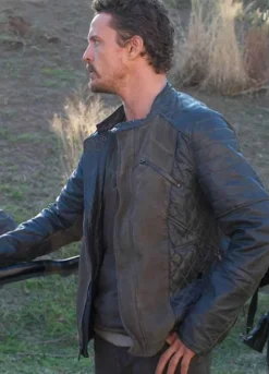 REVOLUTION (SEBASTIAN 'BASS' MONROE) DAVID LYONS LEATHER JACKET