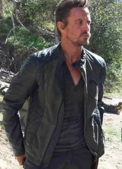 REVOLUTION (SEBASTIAN 'BASS' MONROE) DAVID LYONS LEATHER JACKET
