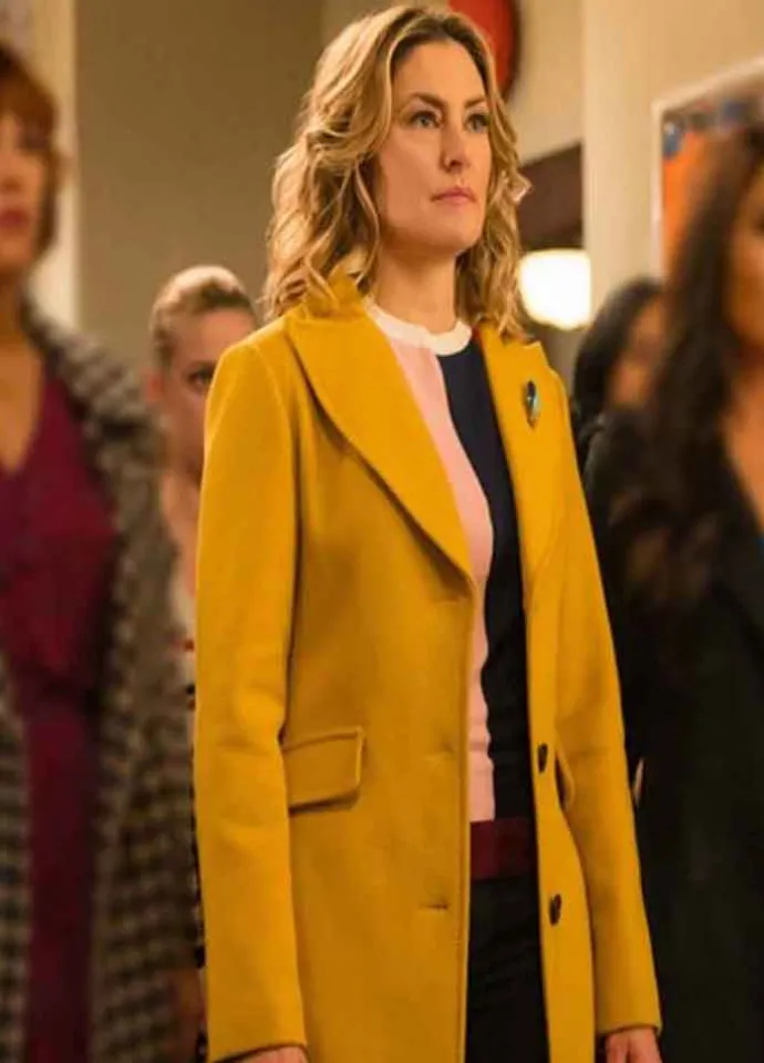 Riverdale (Alice Cooper) Mädchen Amick Yellow Wool Coat
