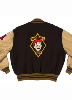 Riverdale Archie Andrews Pep Comic Brown Wool Jacket