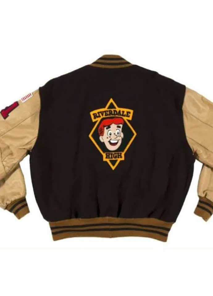 Riverdale Archie Andrews Pep Comic Brown Wool Jacket