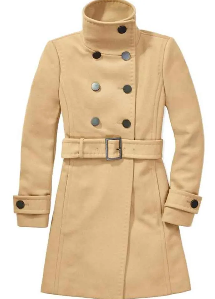 Riverdale (Betty Cooper) Lili Reinhart Camel Wool Coat