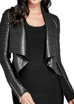 Riverdale (Cheryl Blossom) Madelaine Petsch Black Leather Jacket