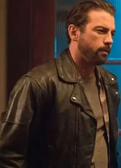 RIVERDALE (FP JONES) SKEET ULRICH LEATHER JACKET