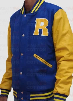 Riverdale KJ-Apa Yellow Letterman Jacket