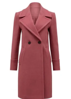 Riverdale S04 (Betty Cooper) Lili Reinhart Pink Wool Coat