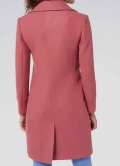 Riverdale S04 (Betty Cooper) Lili Reinhart Pink Wool Coat