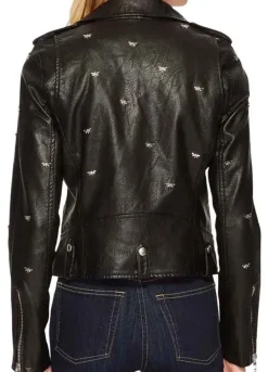 Riverdale Season 5 (Betty Cooper) Lili Reinhart Black Studded Jacket