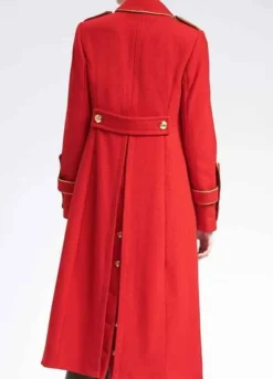 Riverdale Season 5 (Penelope Blossom) Nathalie Boltt Red Wool Coat