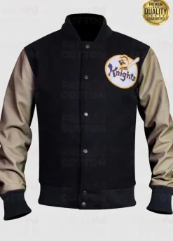 Robert Redford The Natural Knights Roy Hobbs Bomber Jacket