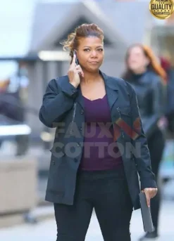 Robyn Mccall The Equalizer 2021 Black Cotton Jacket