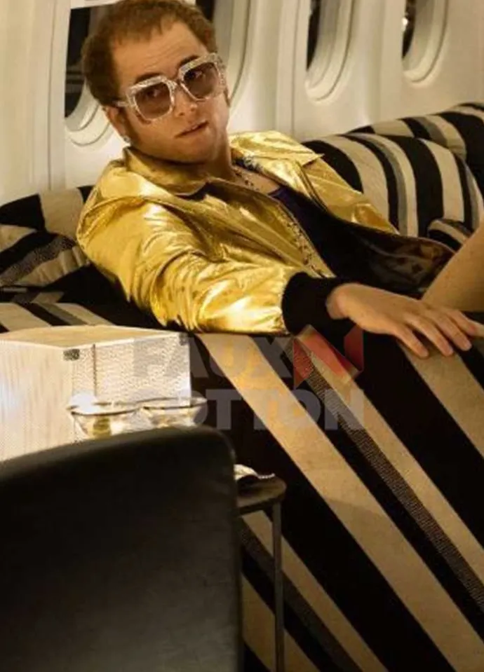 Rocketman Taron Egerton Bomber Jacket