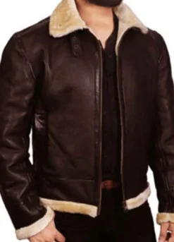 ROCKY IV (ROCKY BALBOA) SYLVESTER STALLONE BROWN LEATHER JACKET