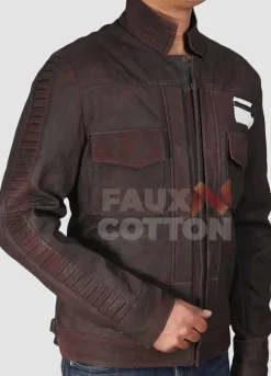 Rogue One Captain Cassian Andor Leather Jacket
