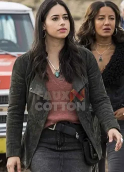 Roswell New Mexico Jeanine Mason Suede Jacket
