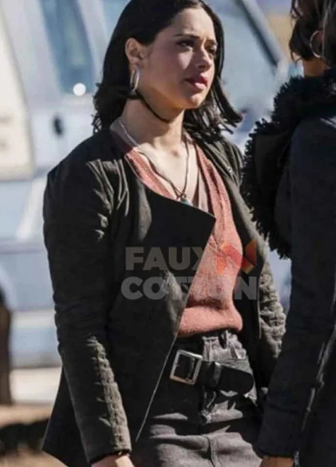 Roswell New Mexico Jeanine Mason Suede Jacket