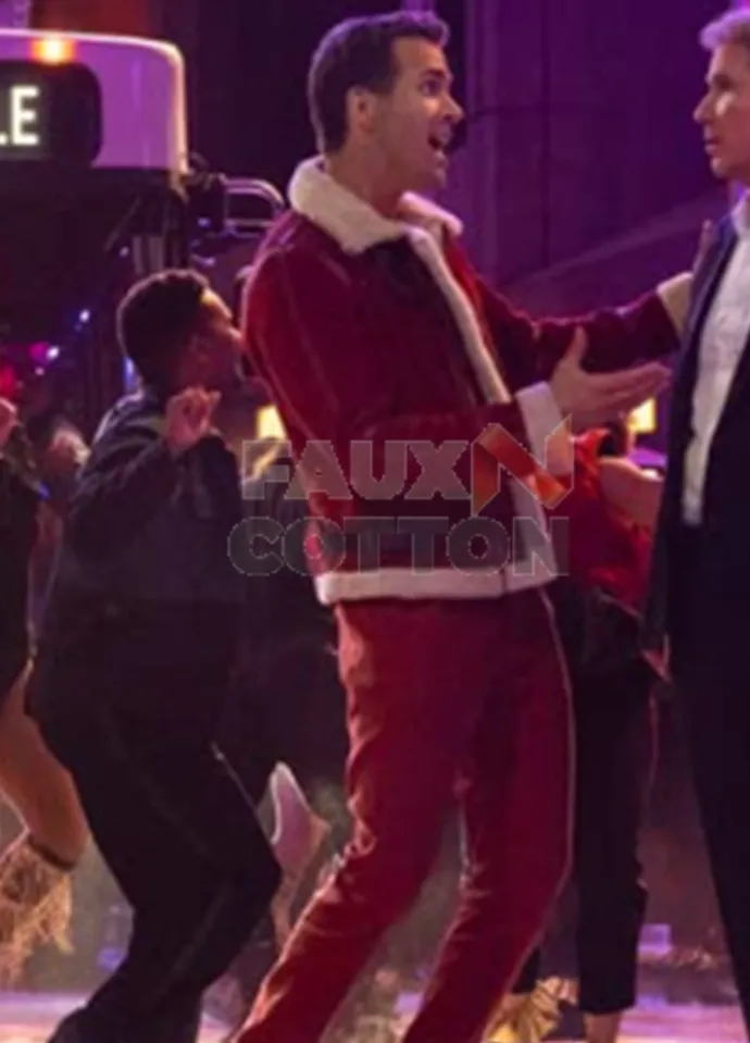 Ryan Reynolds Spirited Shearling Jacket