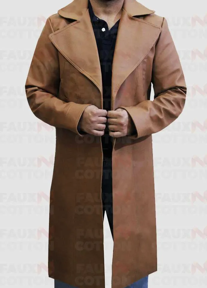 Say Anything John Cusack Brown Leather Coat