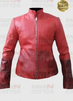 SCARLET WITCH AVENGERS AGE OF ULTRON ( ELIZABETH OLSEN ) RED JACKET
